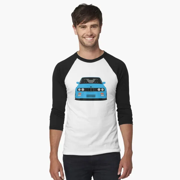 BMW M3 Baseball 3/4 Sleeve T-shirt