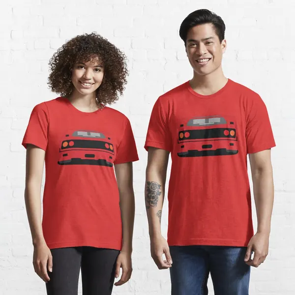 Car t-shirts such as the Ferrari F40 car t-shirt for men and women