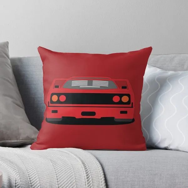 Ferrari F40 Throw Pillow