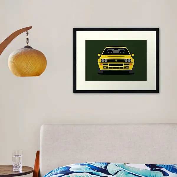 Lancia Delta HF Integrale wall art