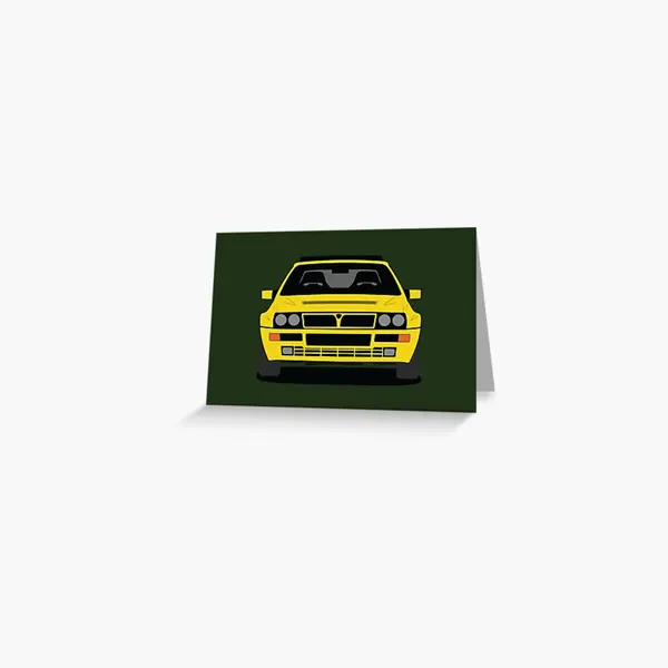 Lancia Delta HF Integrale Greeting Card