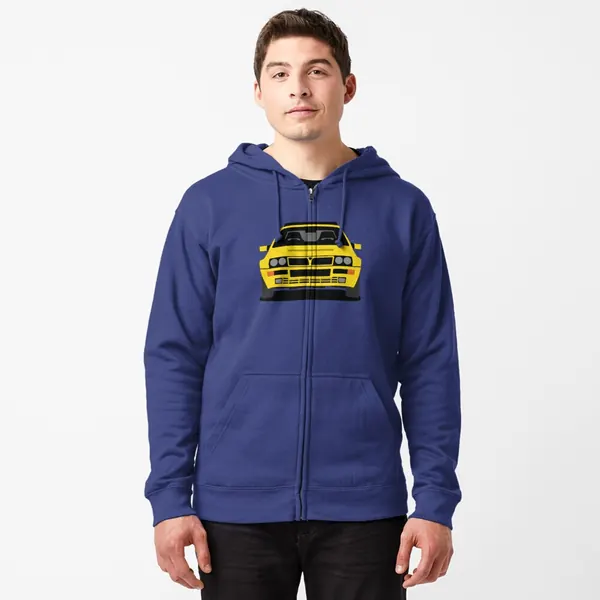 Lancia Delta HF Integrale Zipped Hoodie