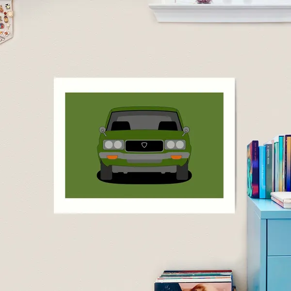 Mazda RX3 Art Print