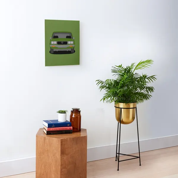 Mazda RX3 Canvas Mounted Print