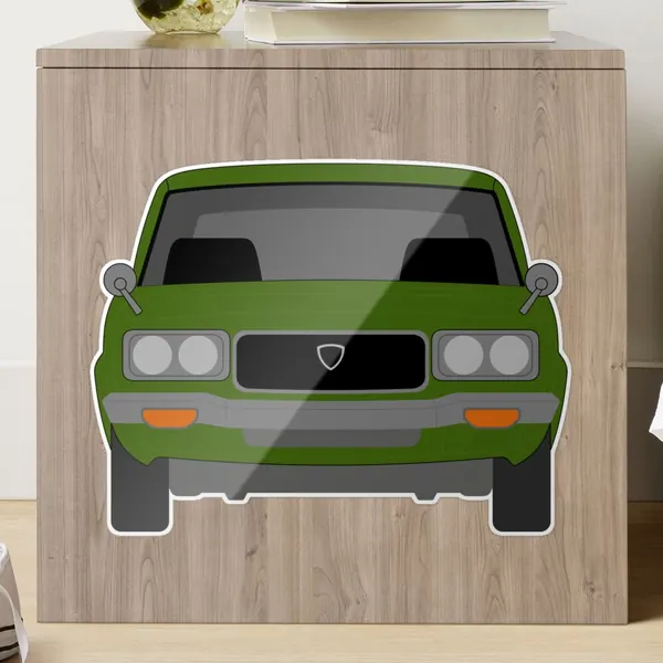 Mazda RX-3 artwork by HartCar