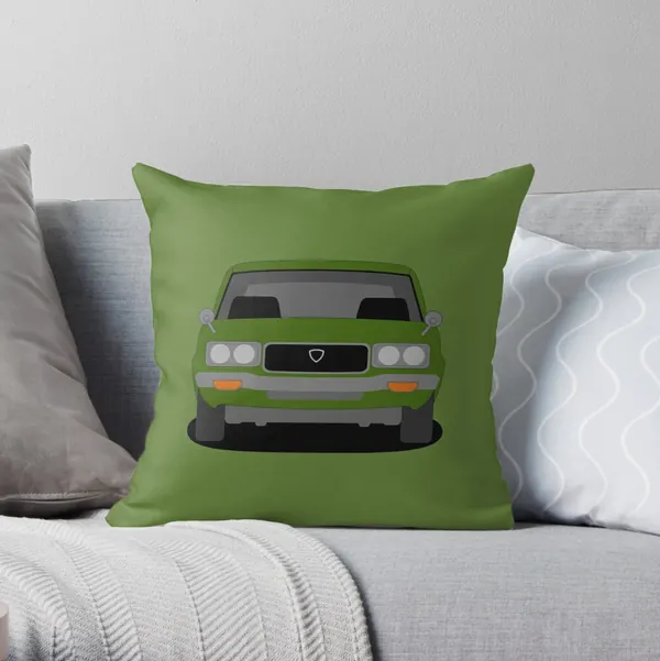 Mazda RX-3 Throw Pillow