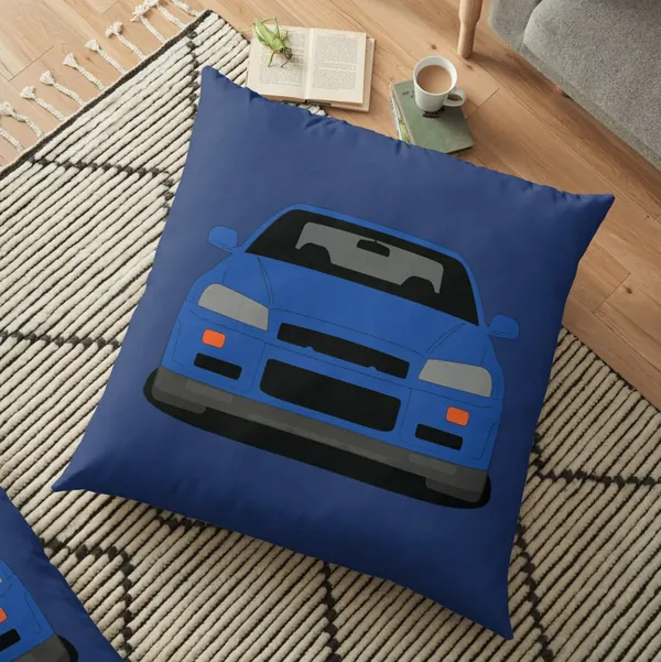 Nissan GT-R R34 Floor Pillow