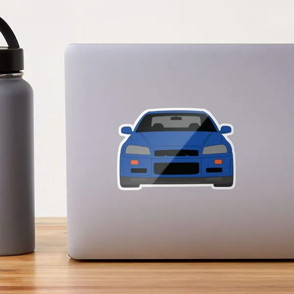 Nissan Skyline GT-R R34 artwork by HartCar