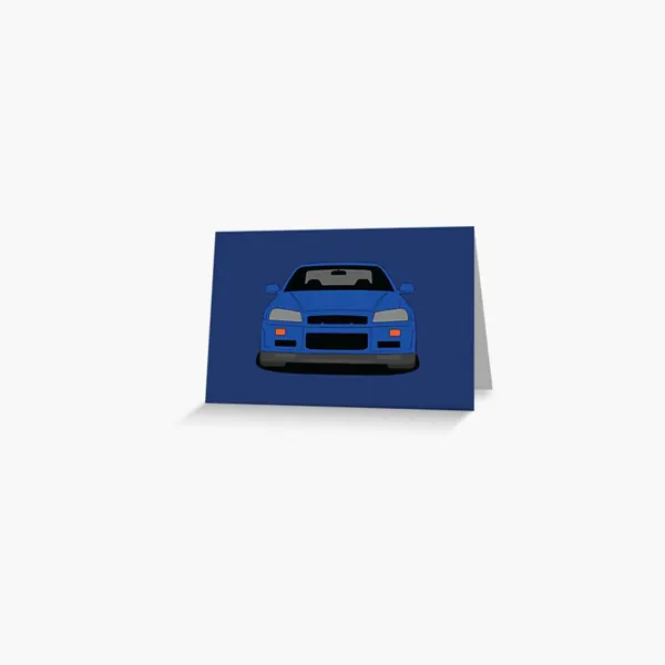 Nissan Skyline GT-R R34 Greeting Card