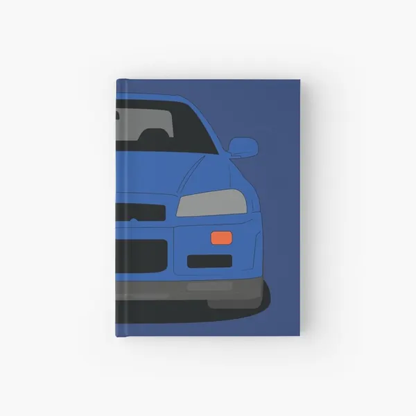 Nissan Skyline GT-R R34 Hardcover Journal