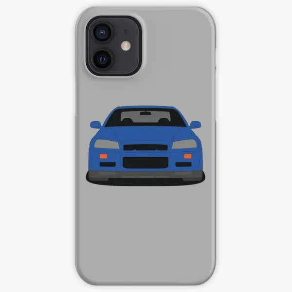 Car print cases for phones and laptops with car prints like the R34 Nissan Skyline GT-R
