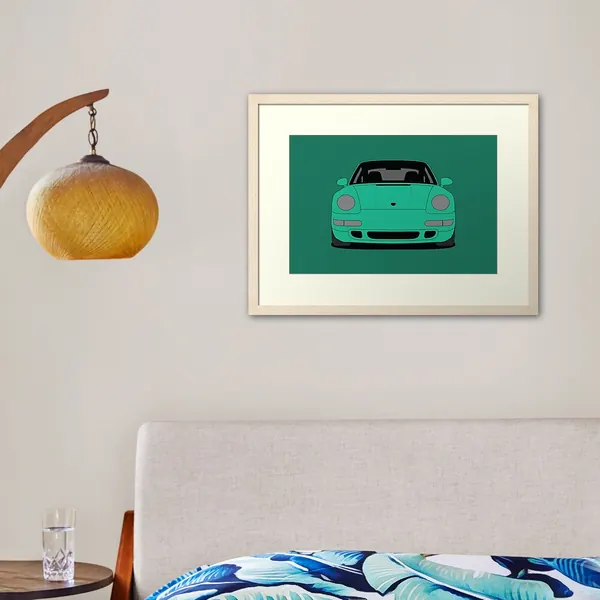 Porsche 993 wall art