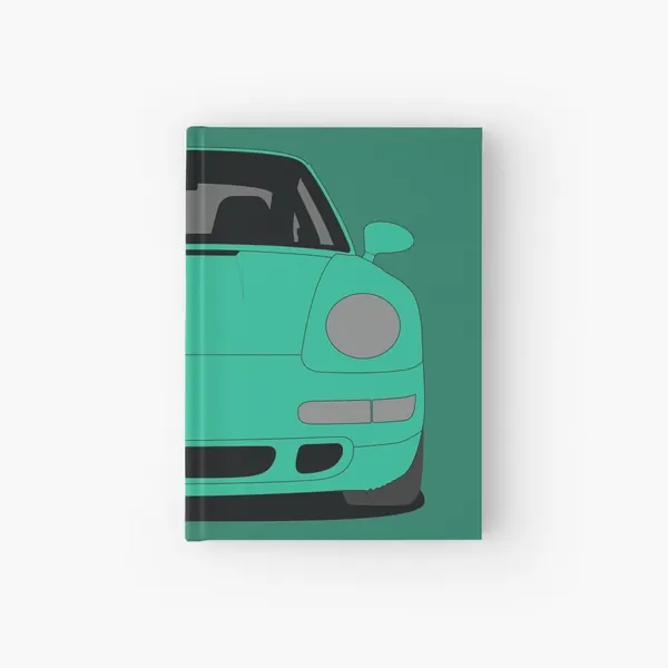 Car themed journals, notebooks and cards such as this Porsche 993 hardcover journal