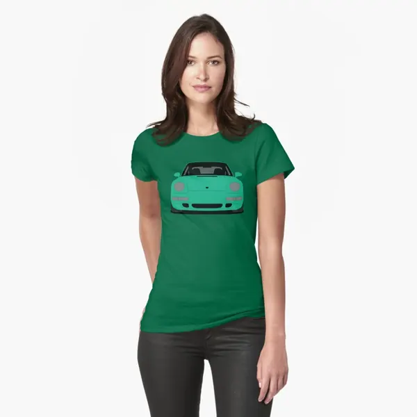 Porsche 993 Carrera S Fitted Women's T-shirt