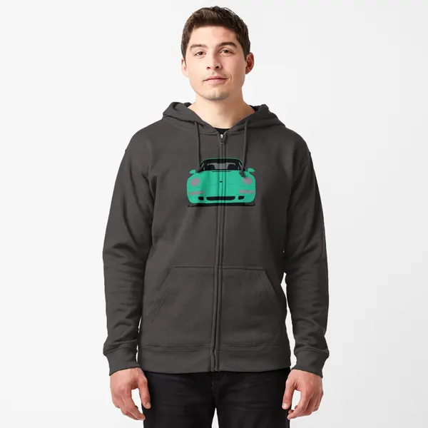 Porsche 993 Carrera S Zipped Hoodie