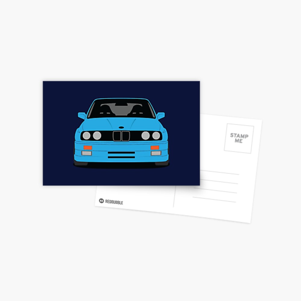 BMW M3 Postcard