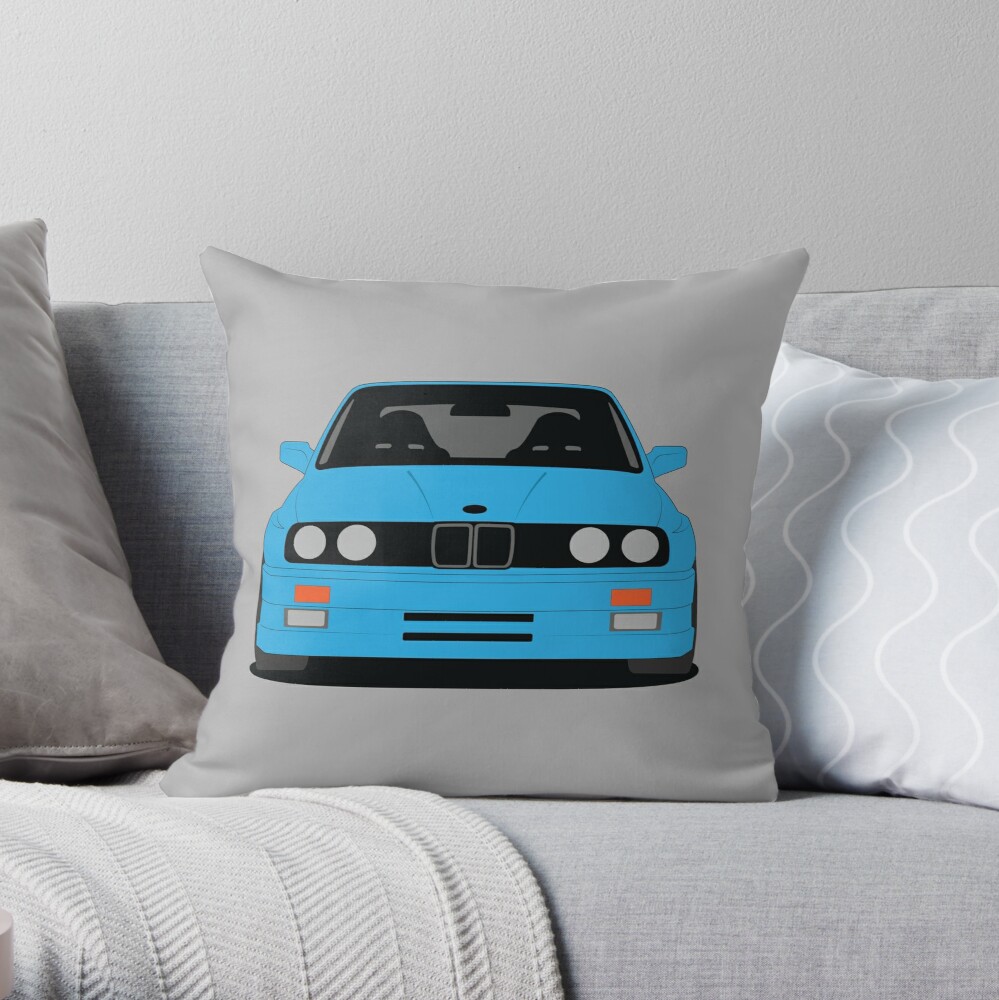 BMW M3 Throw Pillow