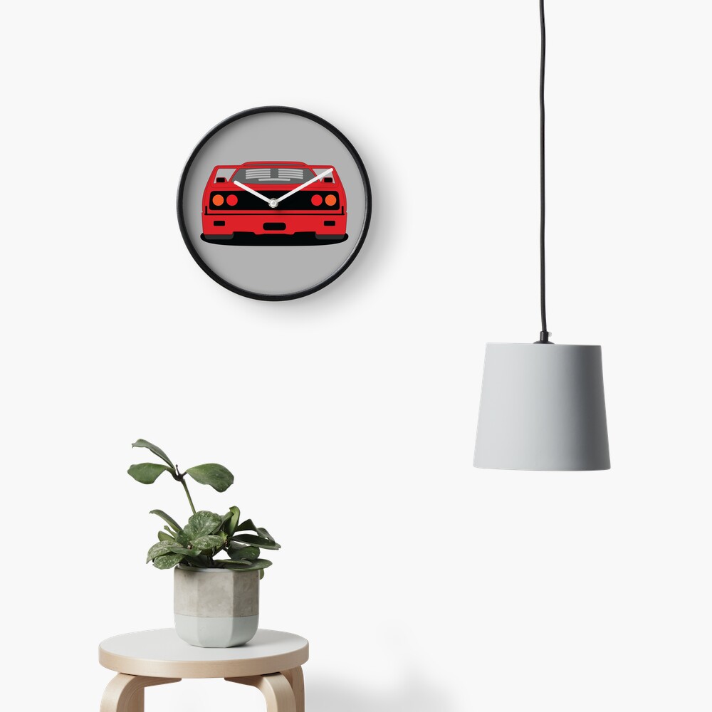 Ferrari F40 Wall Clock