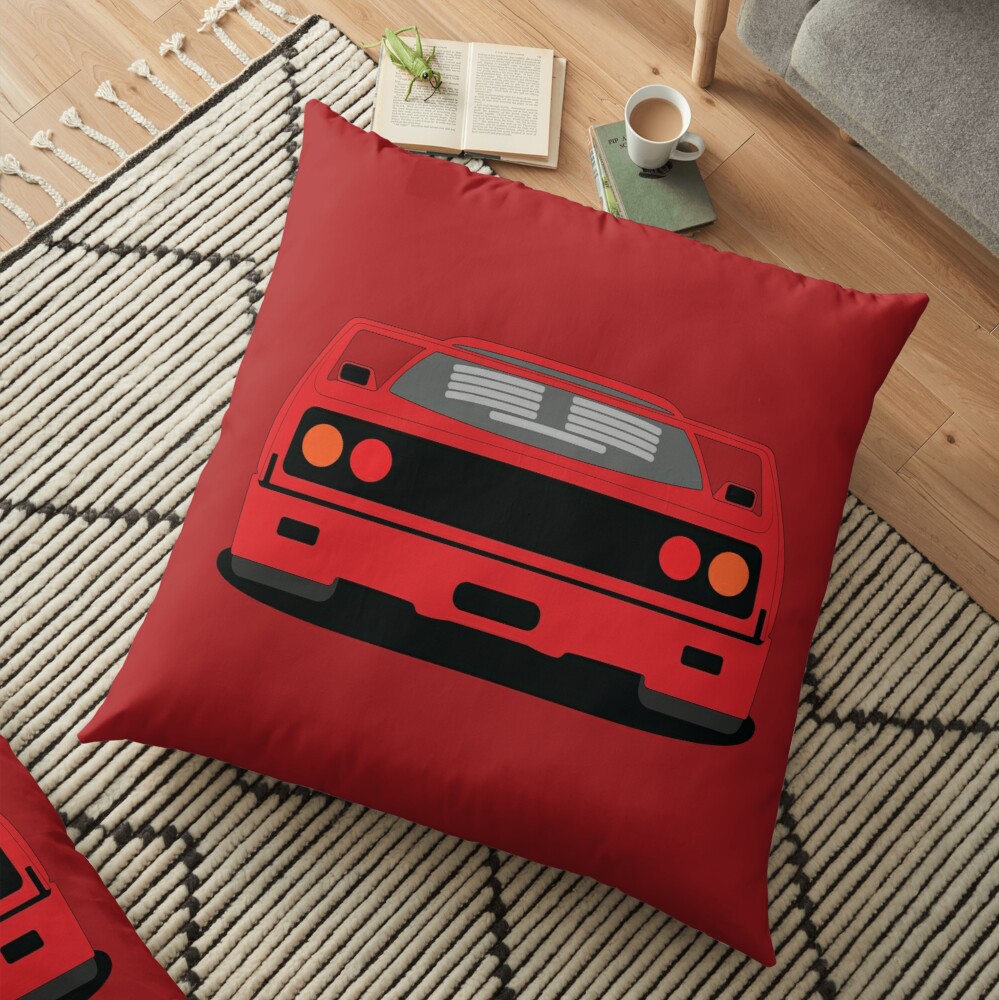 Ferrari F40 Floor Pillow