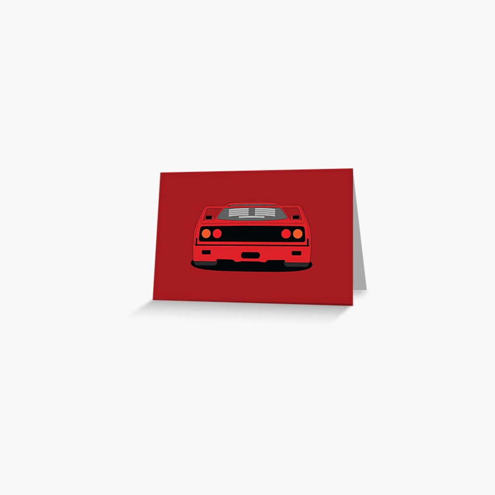 Ferrari F40 Greeting Card