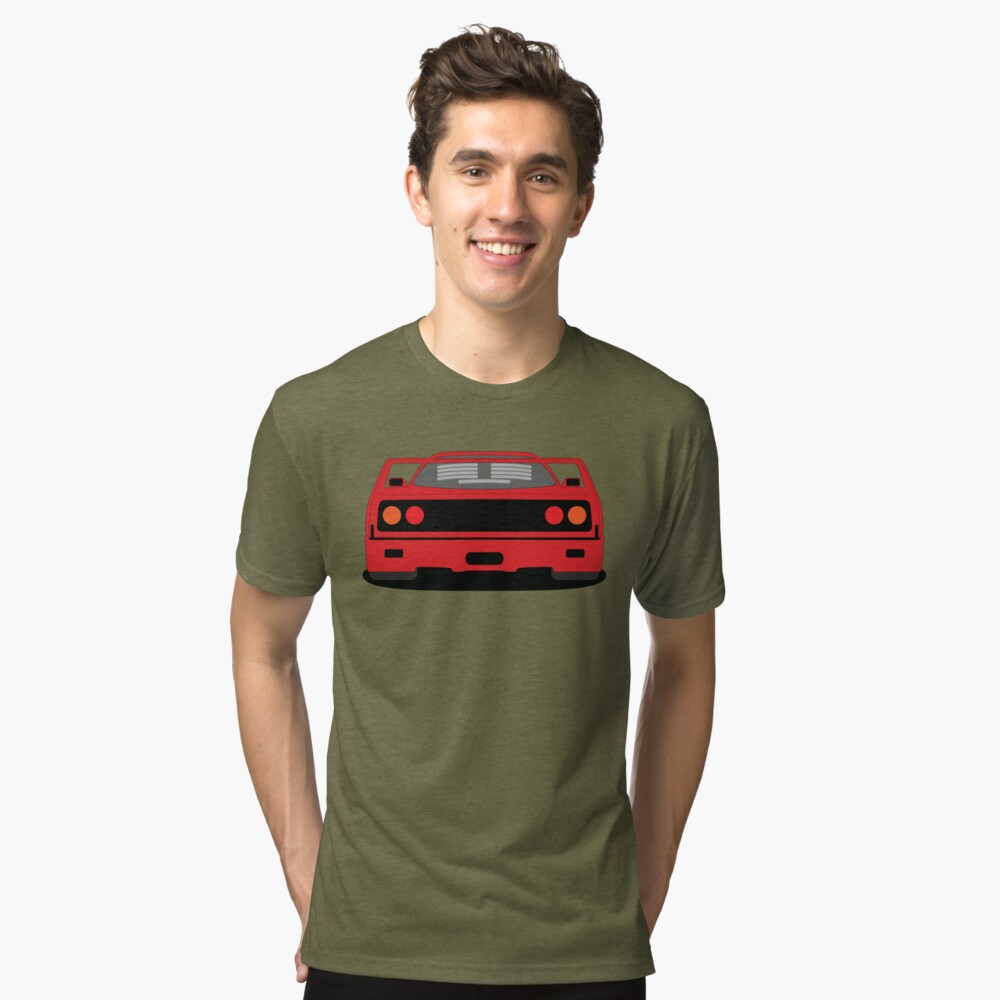 Ferrari F40 Tri-blend T-shirt