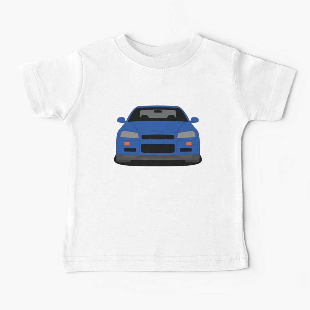 Nissan Skyline GT-R R34 Baby's T-shirt
