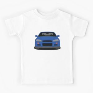 Nissan Skyline GT-R R34 Kid's T-shirt