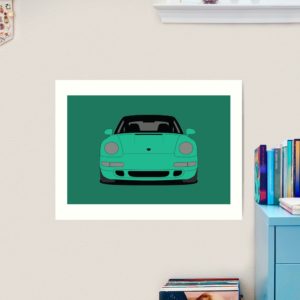 Porsche 993 Carrera S Art Print